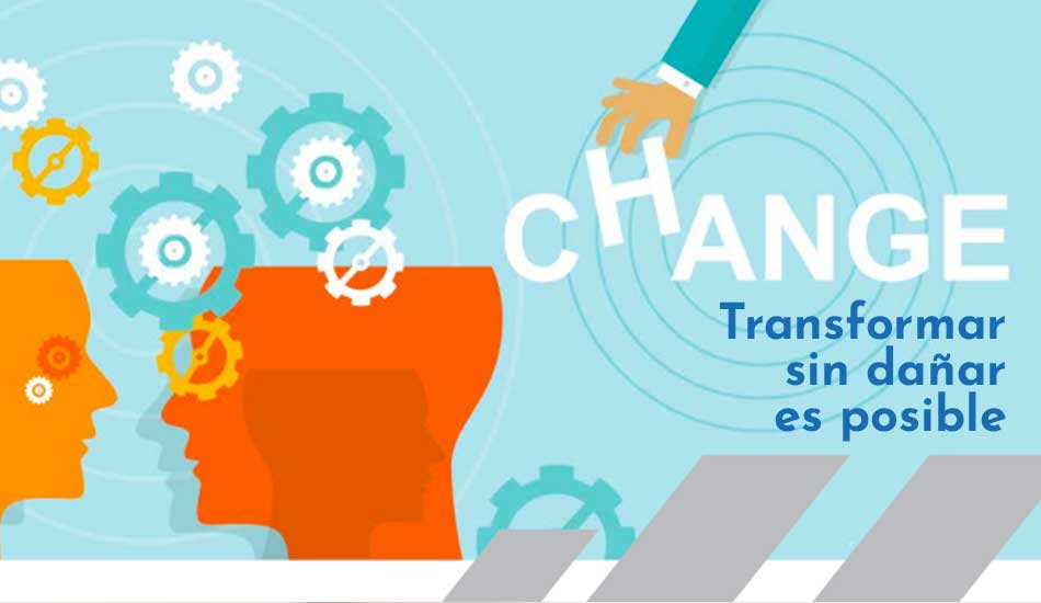 Change management. Transformar sin dañar es posible