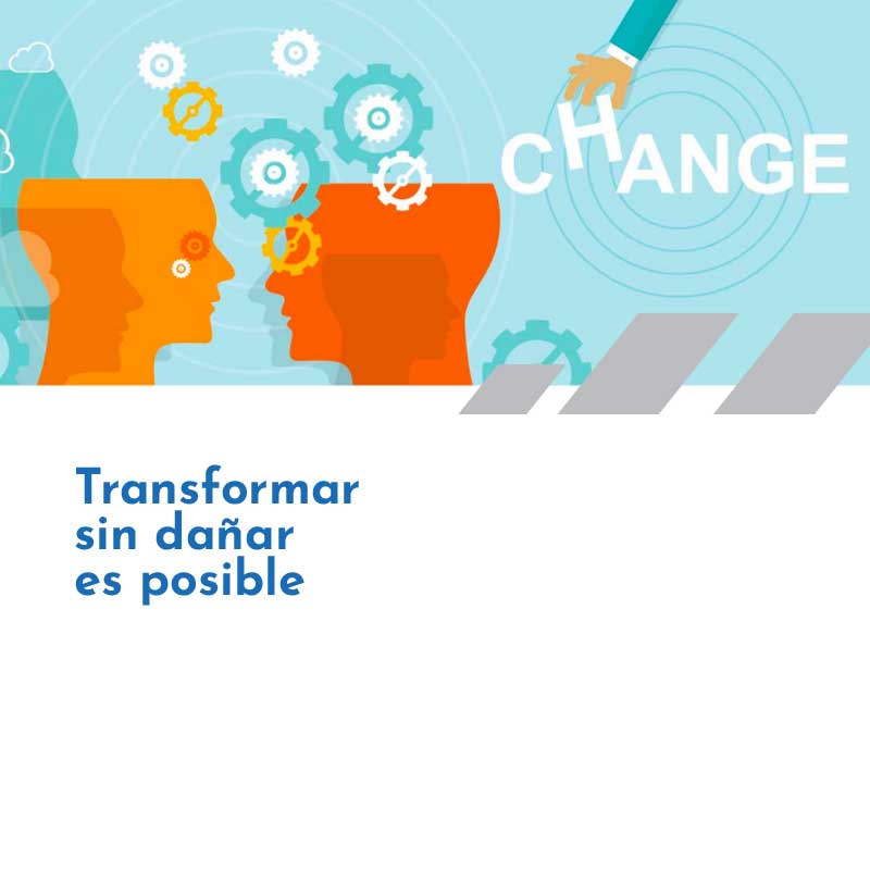 Change management. Transformar sin dañar es posible